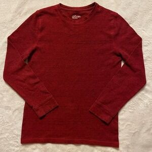 Urban Pipeline Thermal Long Sleeve Shirt Red Boys‎ Youth Size Large